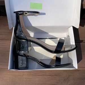 Black Patent Leather Women's Heels